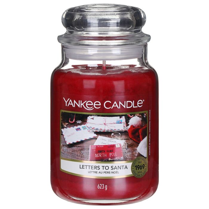 Yankee Candle Letters To Santa Large Jar